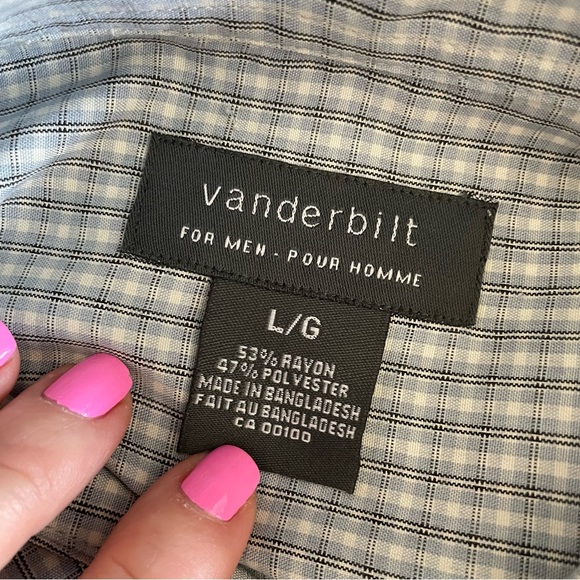 Vanderbilt Checkered Button Down Shirt - Picture 6 of 6